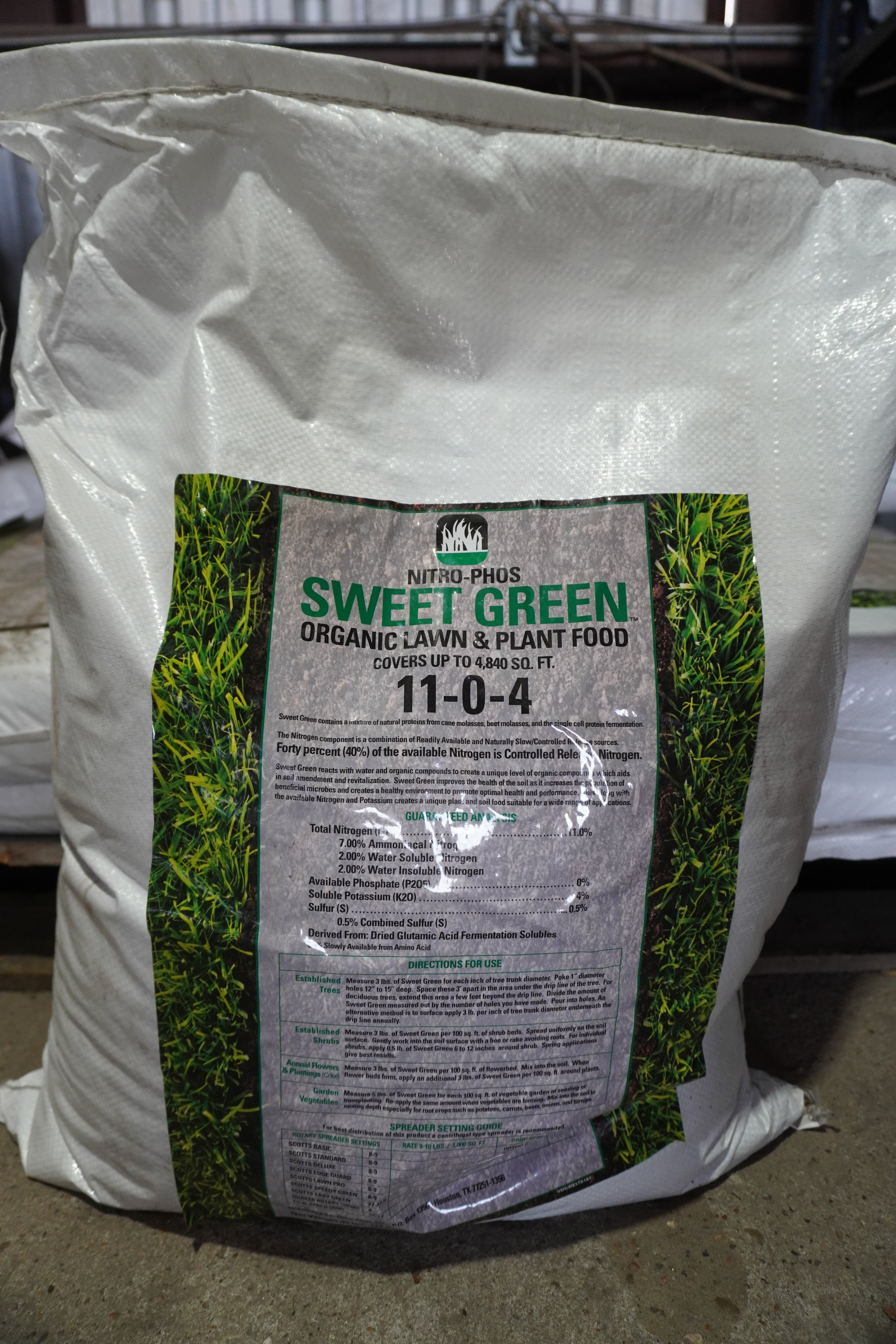 Sweet Green Organic Lawn & Plant Food
