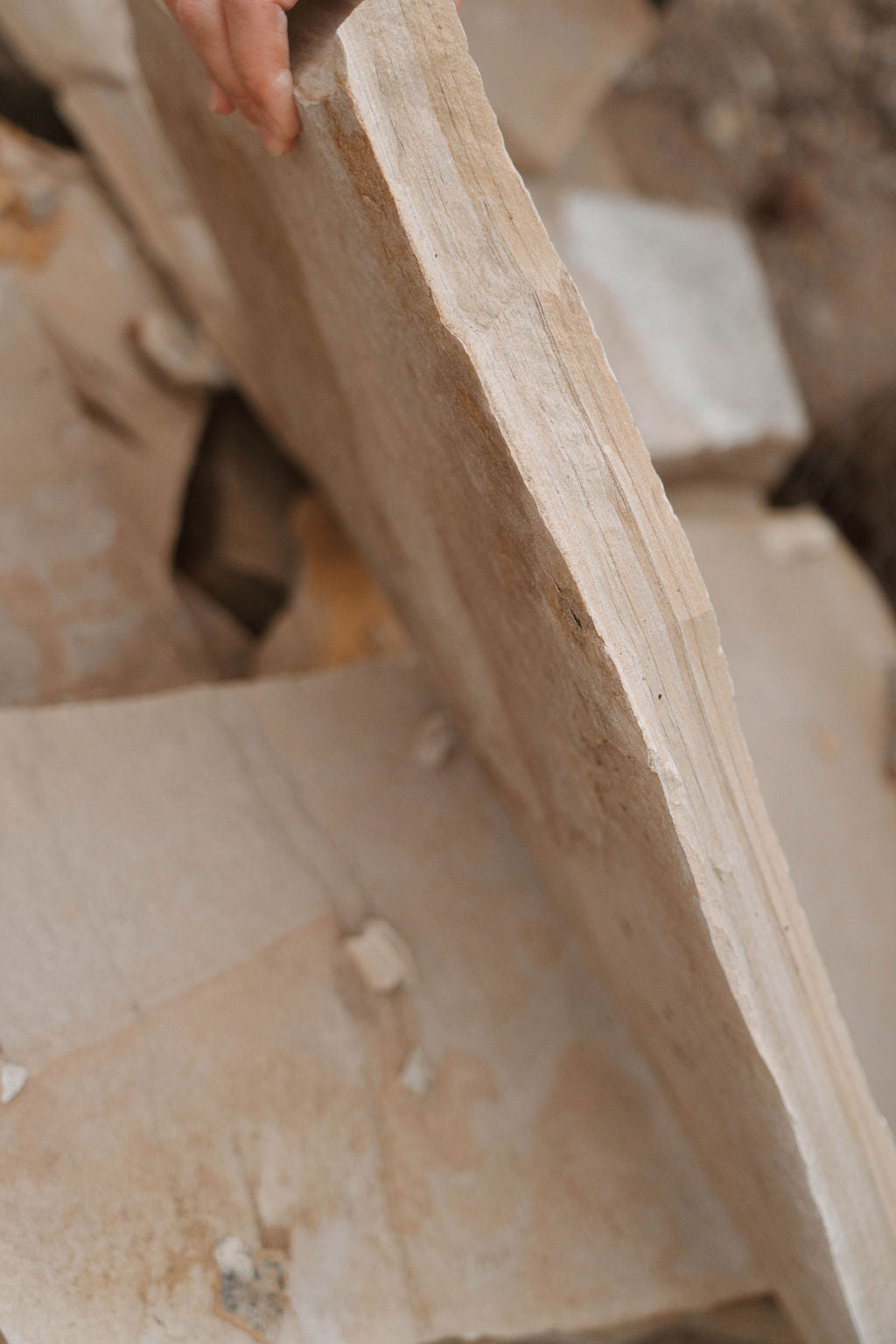 Cream/White Flagstone