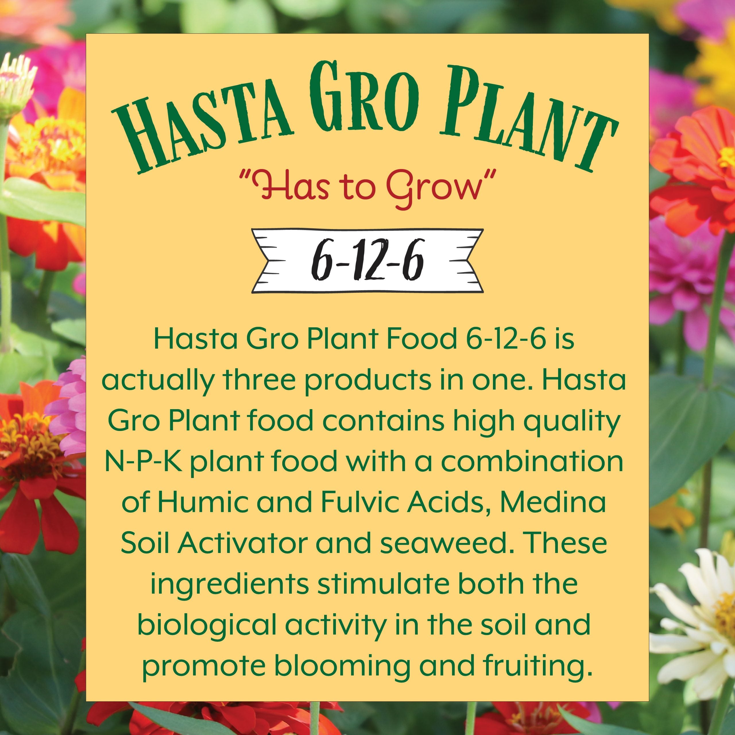 Hasta-Gro Plant