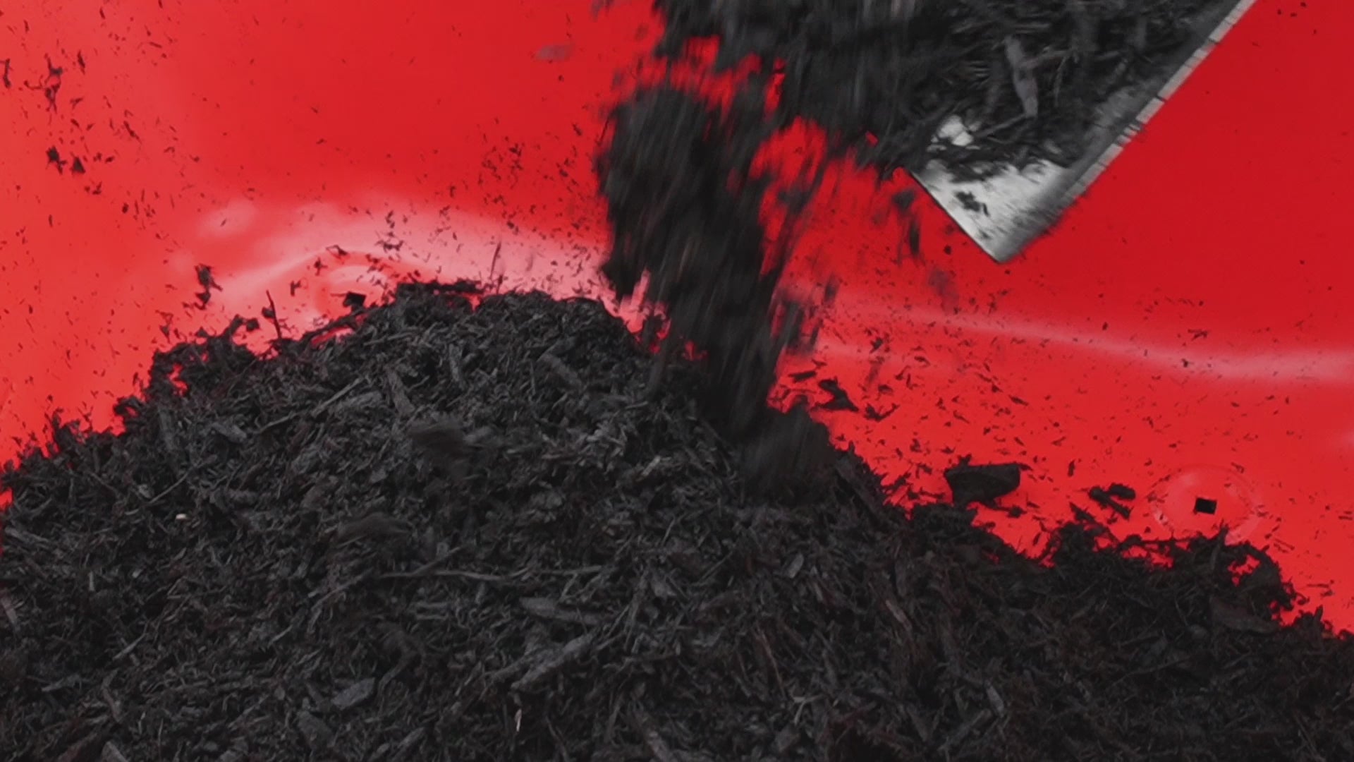 Load video: Premium Black Mulch
